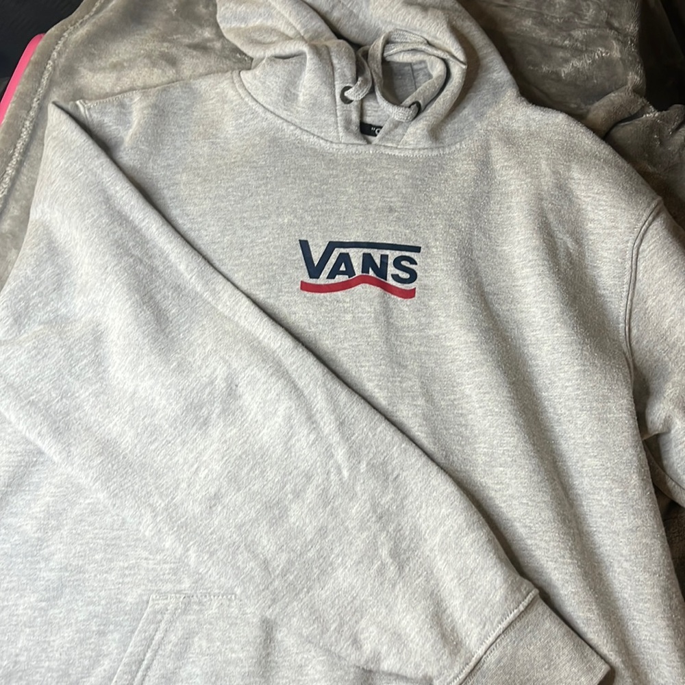 Gray Vans sweater
